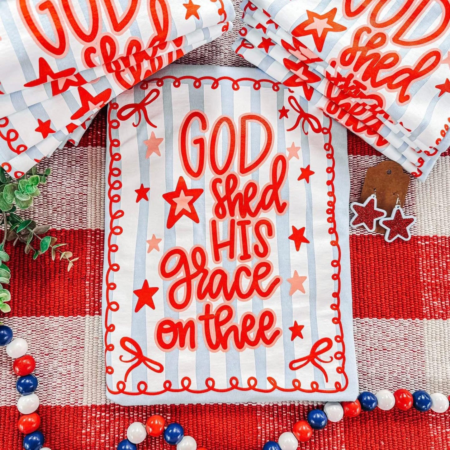 God Shed His Grace Tee