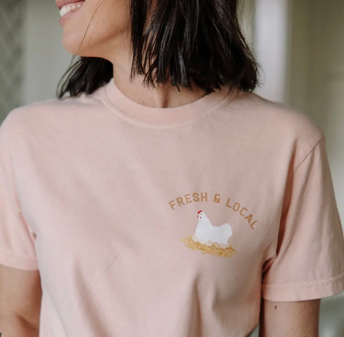 Fresh & Local Chickens Tee