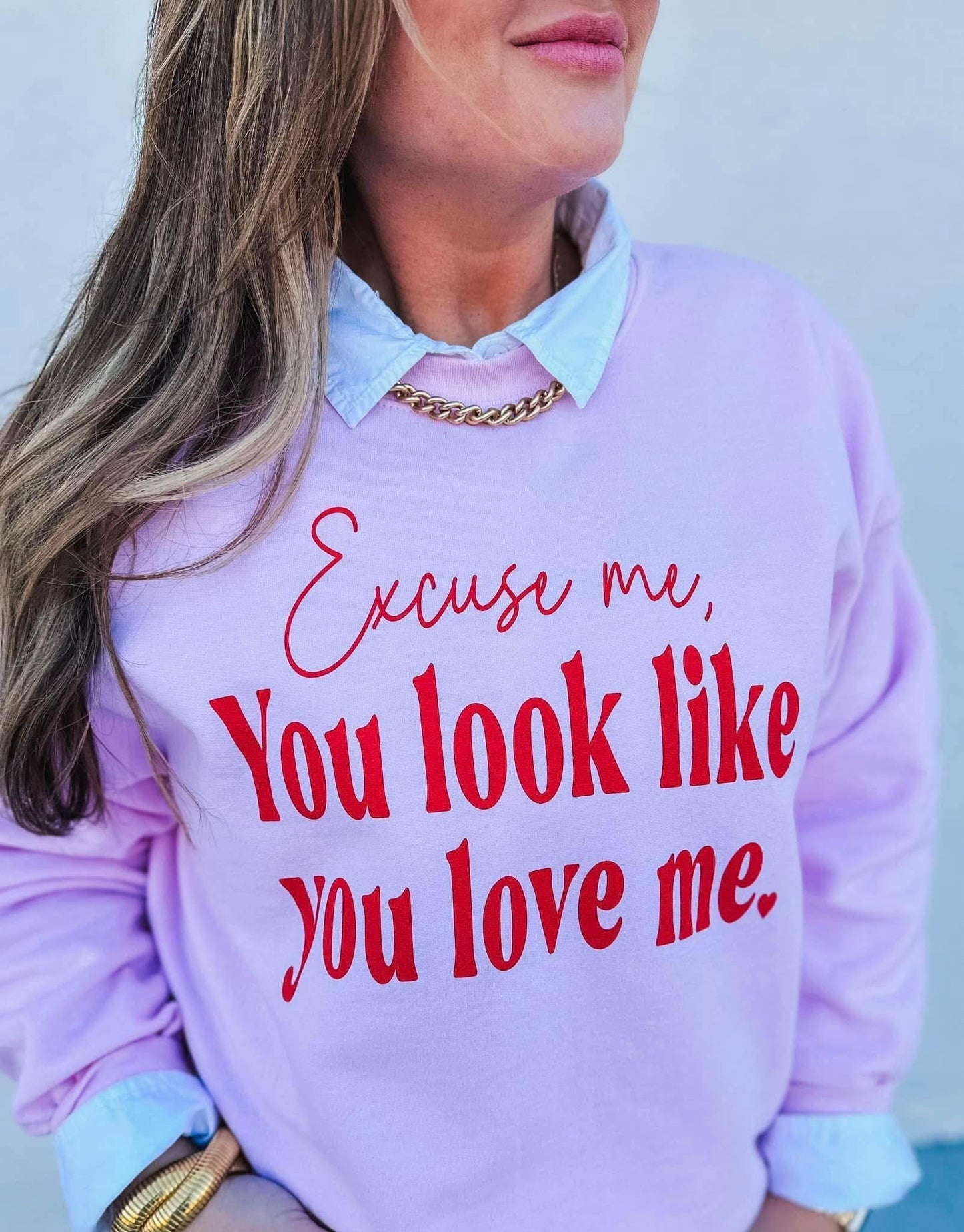 Excuse Me Crew Sweatshirt