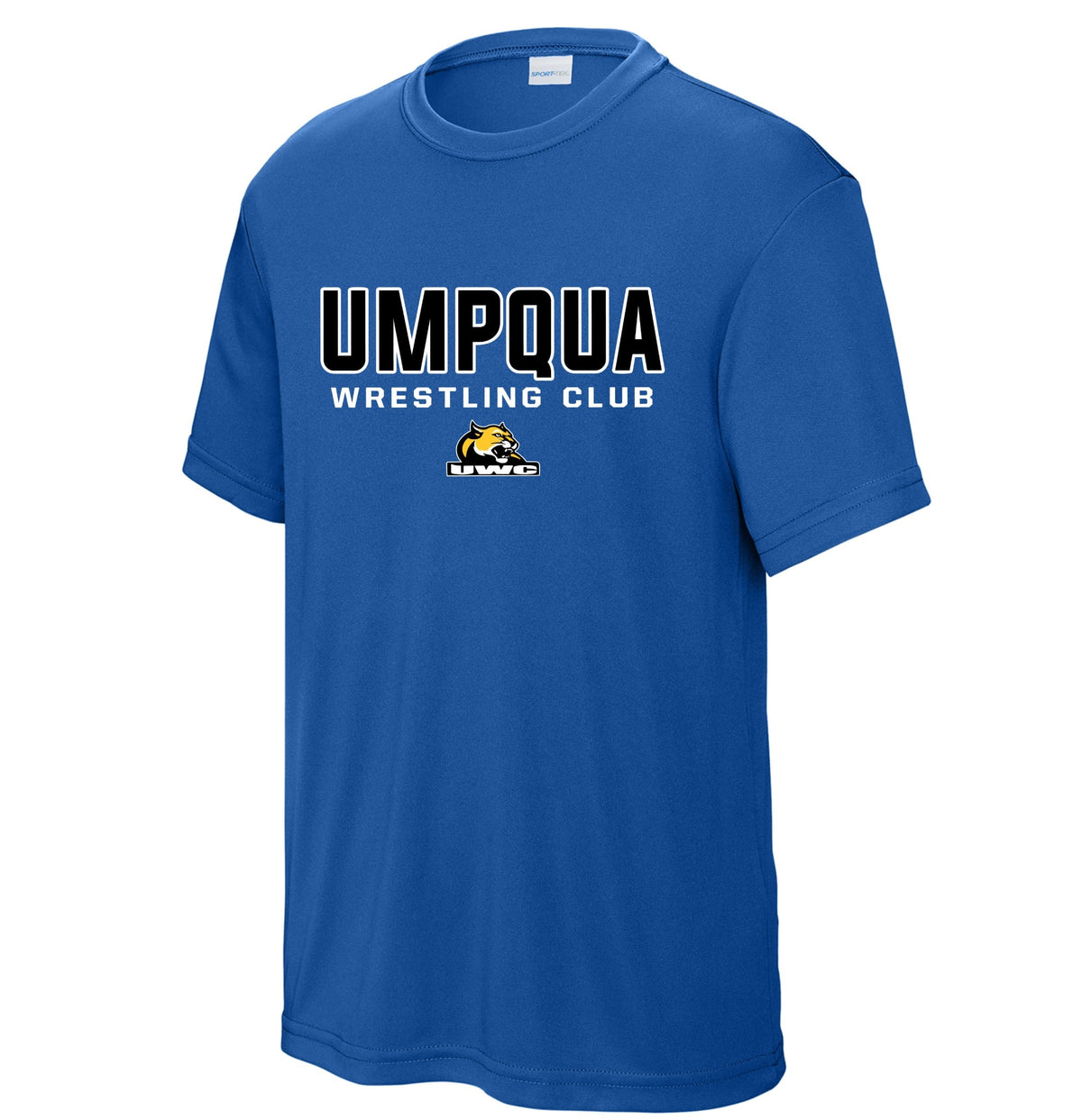 Umpqua Wrestling Club Royal Dri Fit Tee
