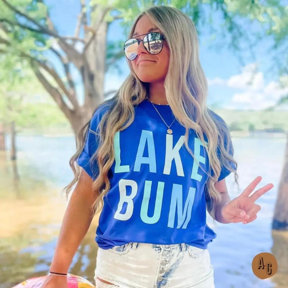 Lake Bum Tee