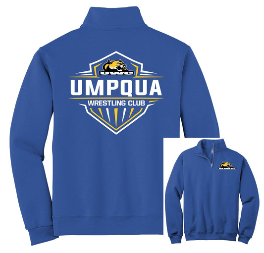 Umpqua Wrestling Club 1/4 Zip Sweatshirt