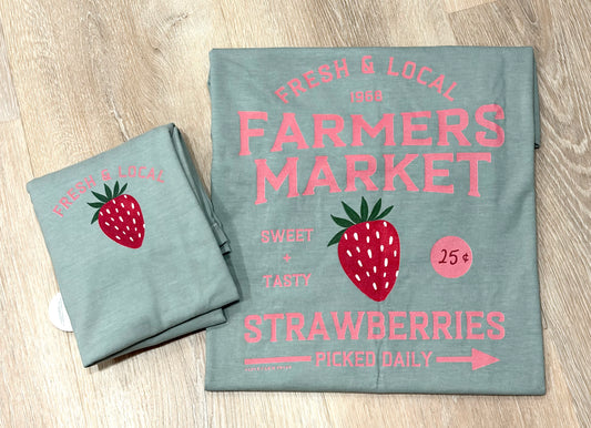 Fresh & Local Strawberries Tee
