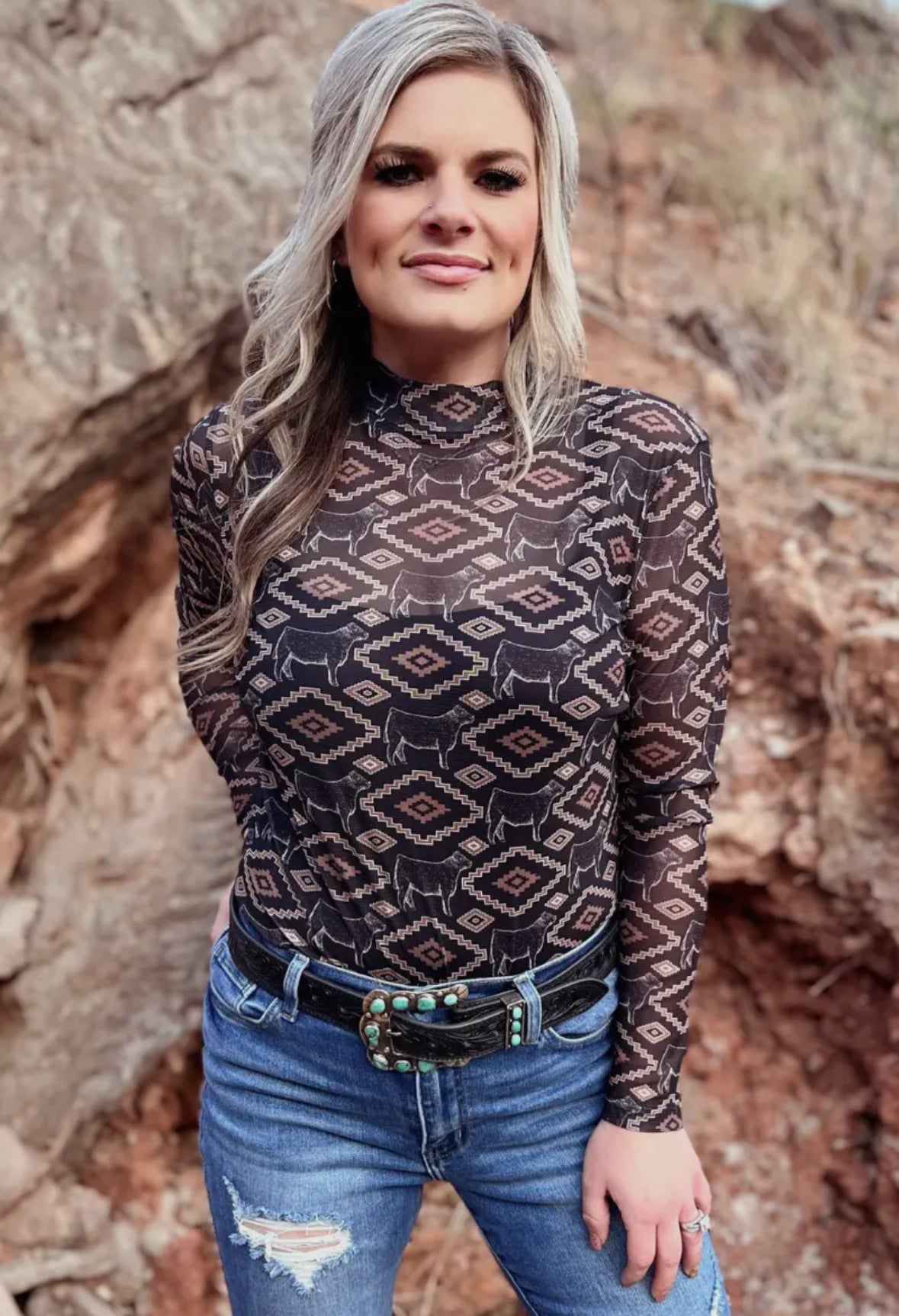 Steers Mesh Top