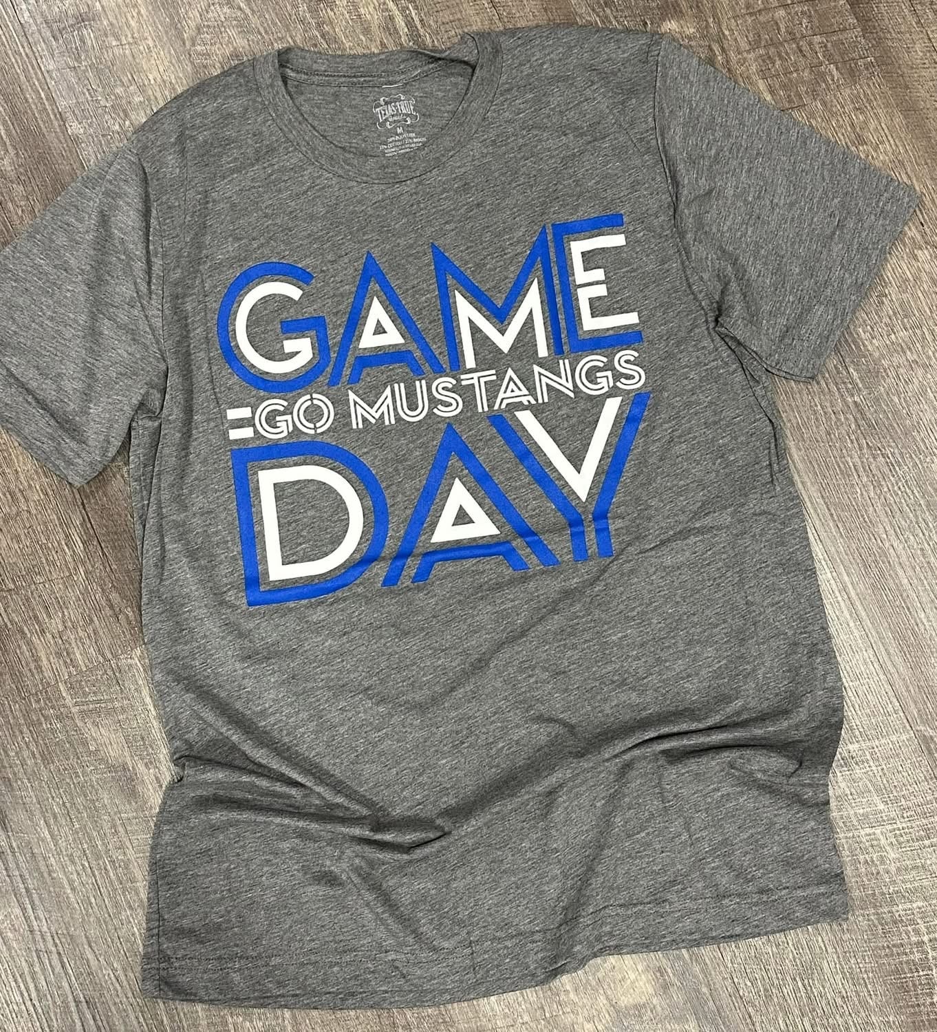 Game Day Mustangs Tee