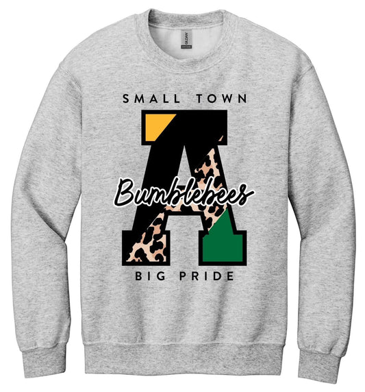 Academy Small Town Big Pride Crew Ash
