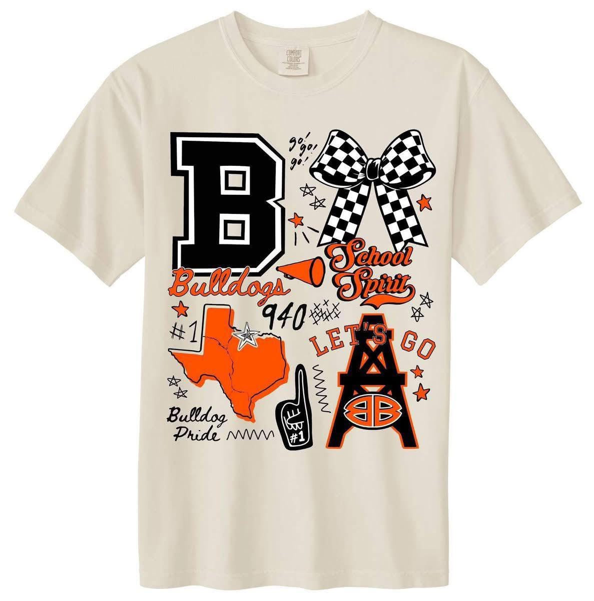 Let’s Go Bulldogs Tee