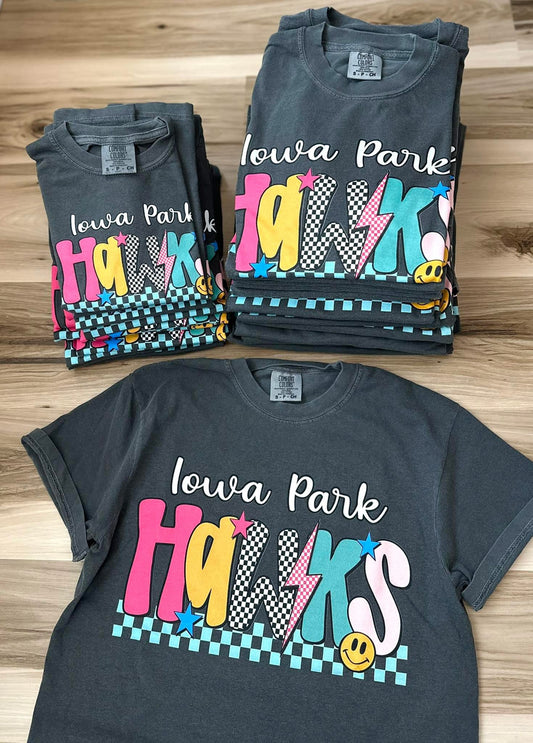 Hawks mix print tee
