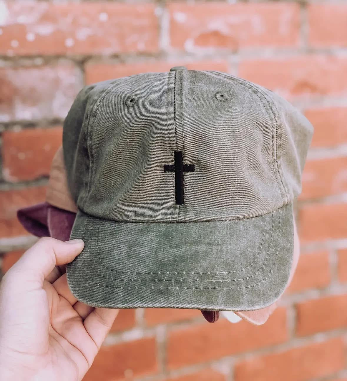 Cactus Cross Hat
