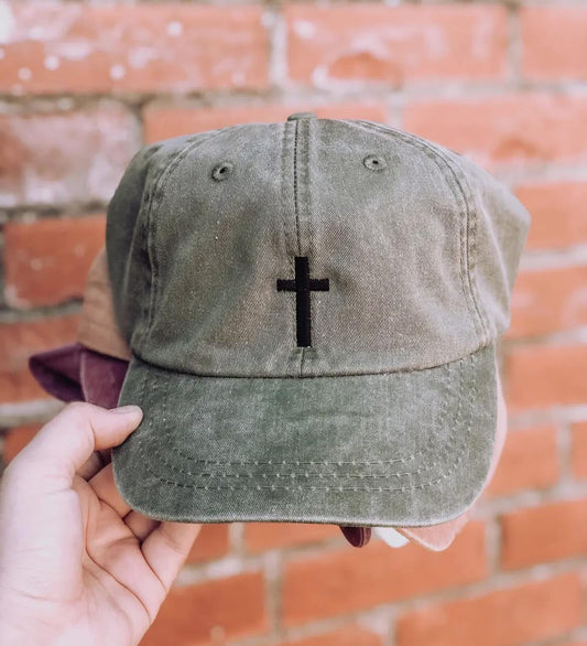 Cactus Cross Hat