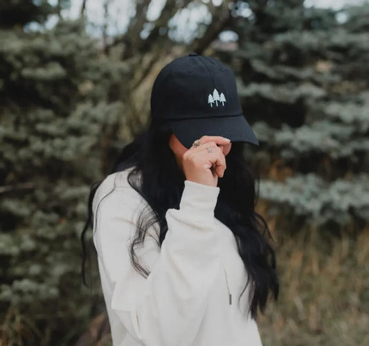 Black Tree Dad Hat