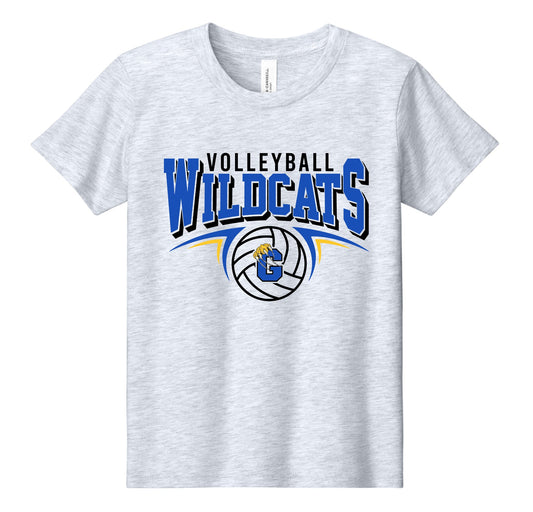 GMS - Wildcats Volleyball Ash Tee