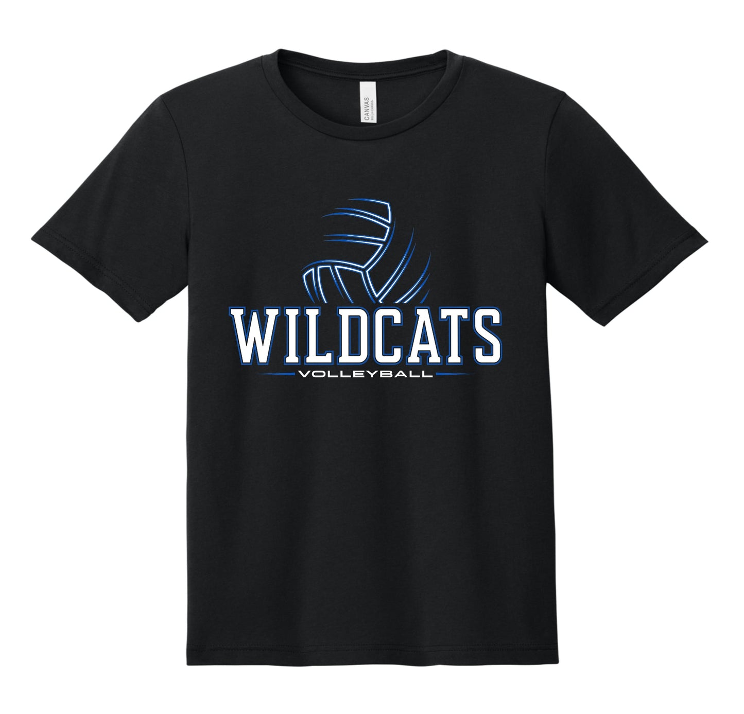 Wildcats Volleyball Black Tee