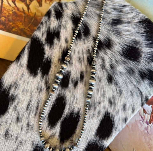 24 Inch Sterling Pearl Necklace