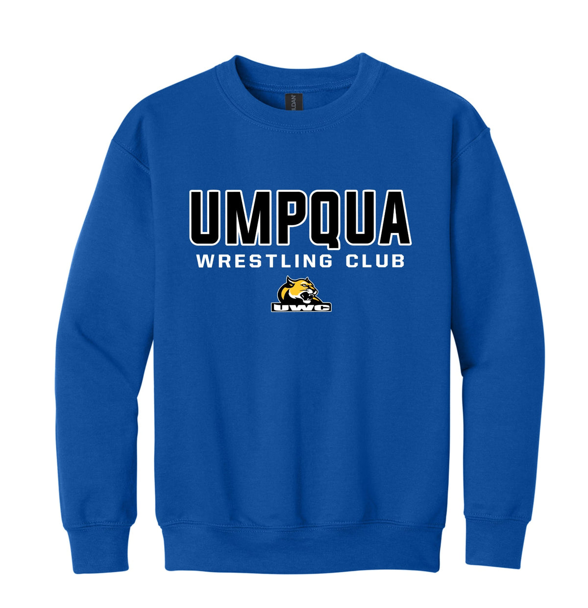 Umpqua Wrestling Club Royal Crew Sweatshirt