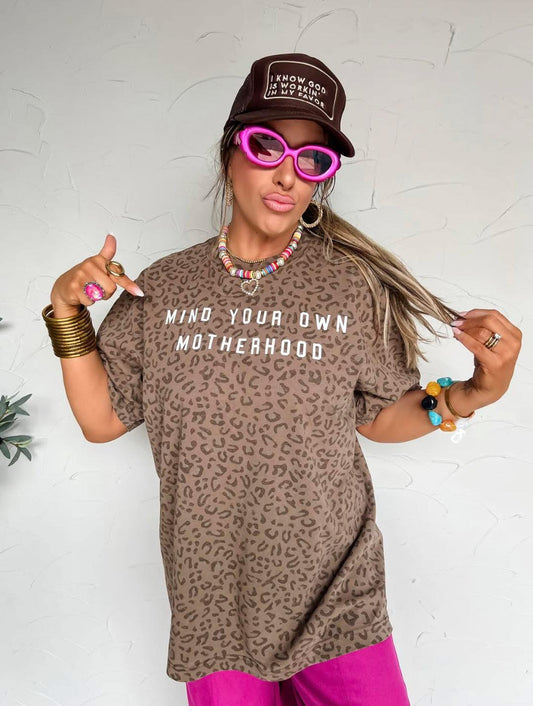 Motherhood Leopard Tee