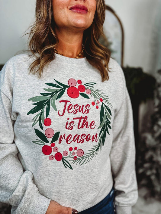 Jesus is the Reason Crew Sweatshirt