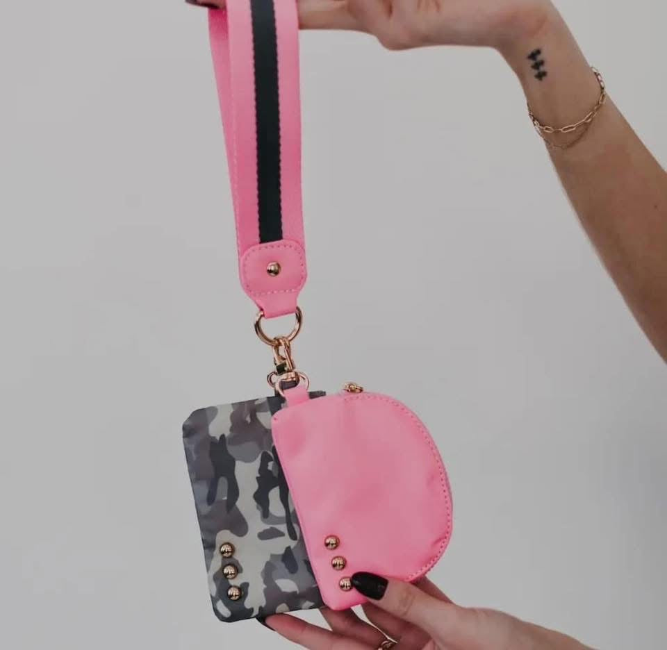 Dual Pouch Wristlet